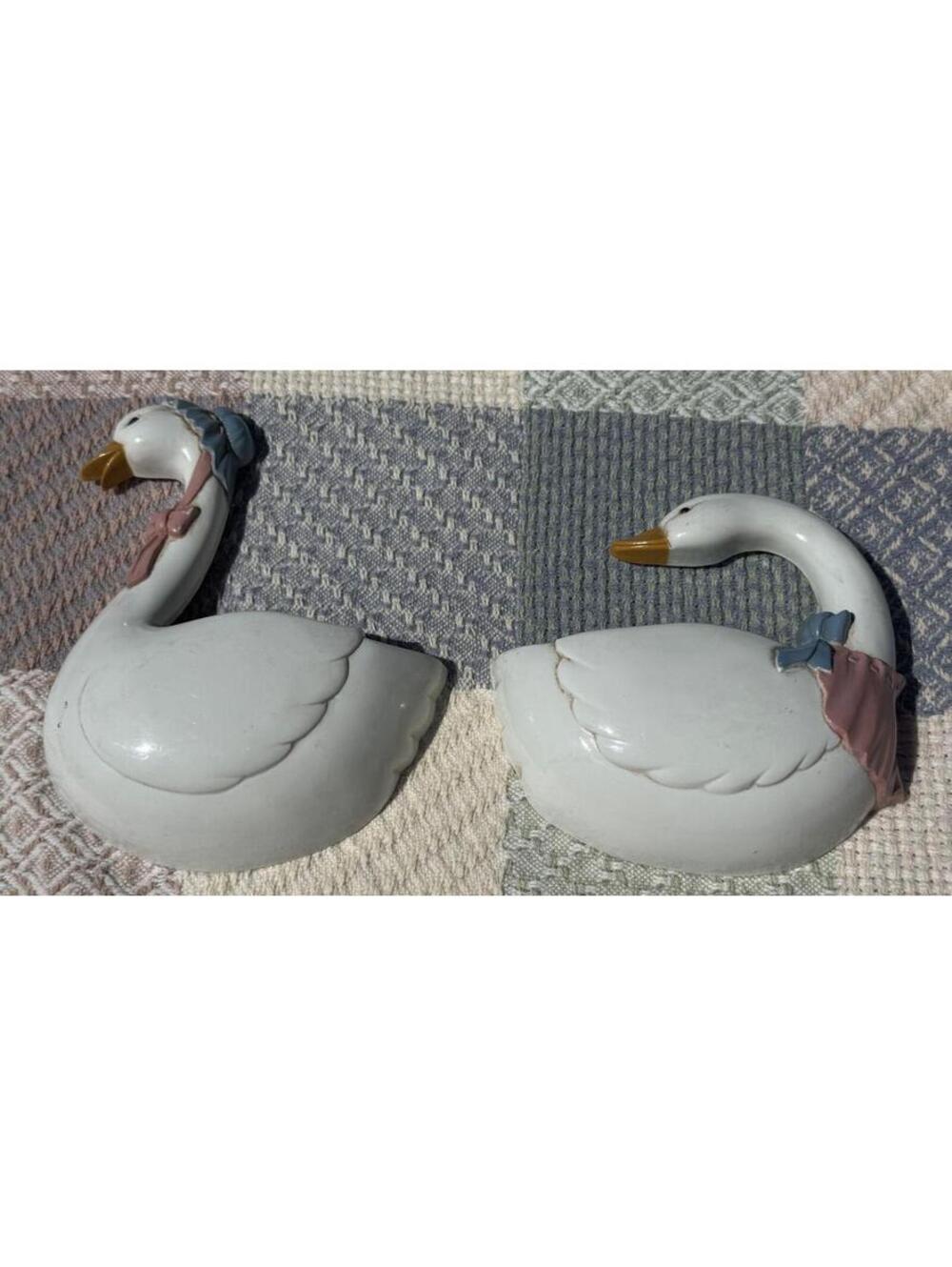Vintage Cottage Core Hanging Goose Decore - Made in USA